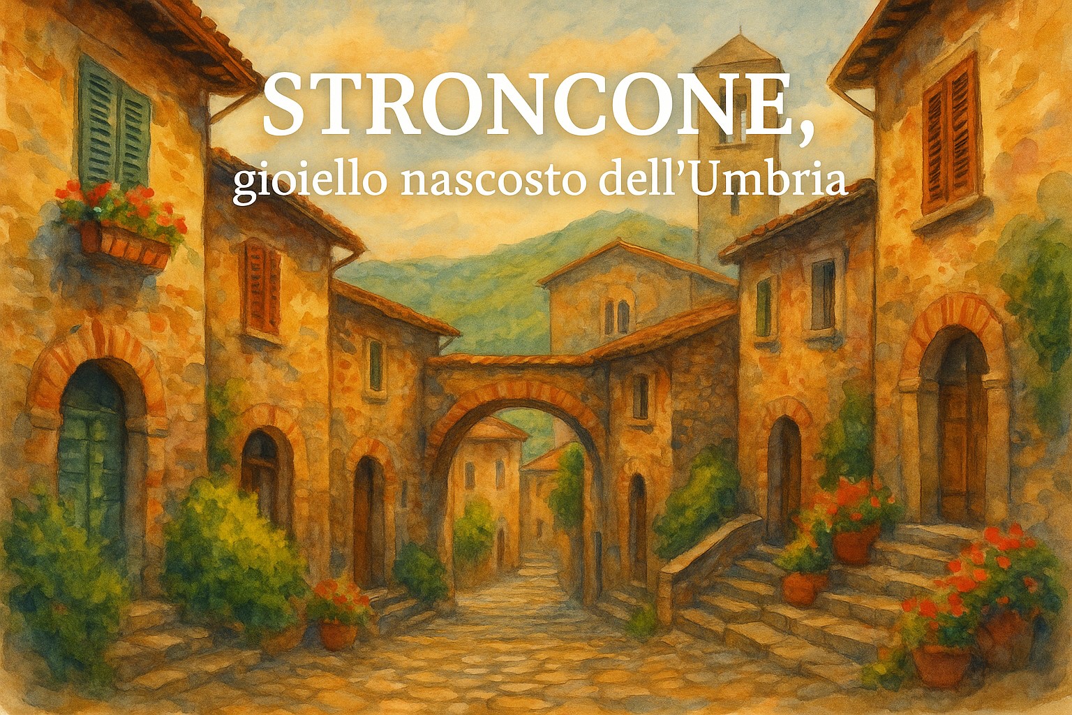 Stroncone un angolo segreto dell’Umbria tra pietra antica e profumo di tartufo
