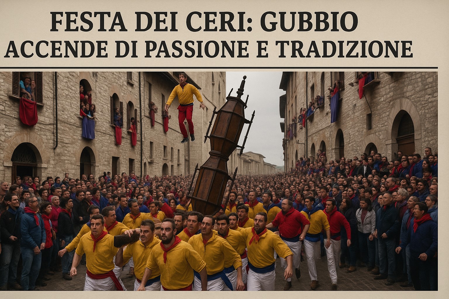 Festa dei Ceri a Gubbio