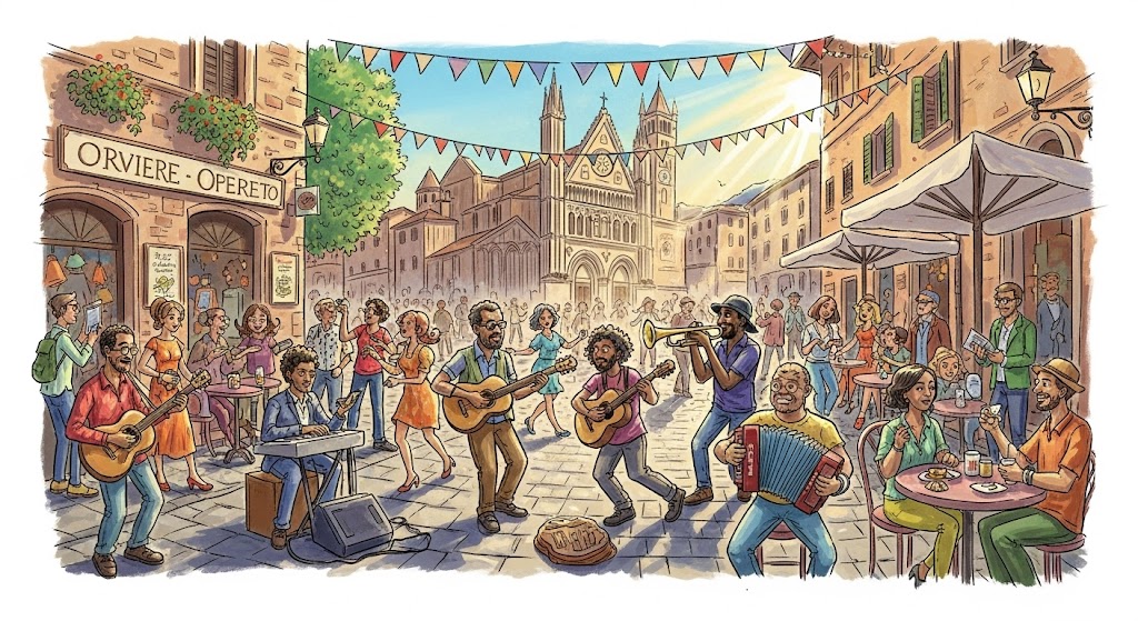 Orvieto si apre alla musica di strada