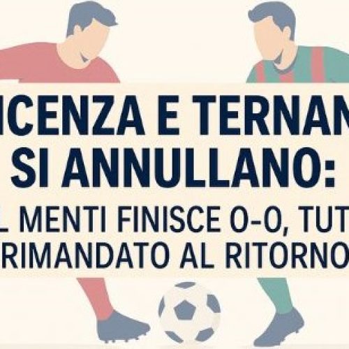 Al Menti Vicenza e Ternana si annullano finisce 0-0