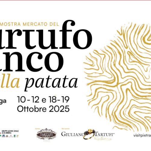 Pietralunga celebra l’autunno con la Mostra Mercato del Tartufo Bianco e della Patata 2025